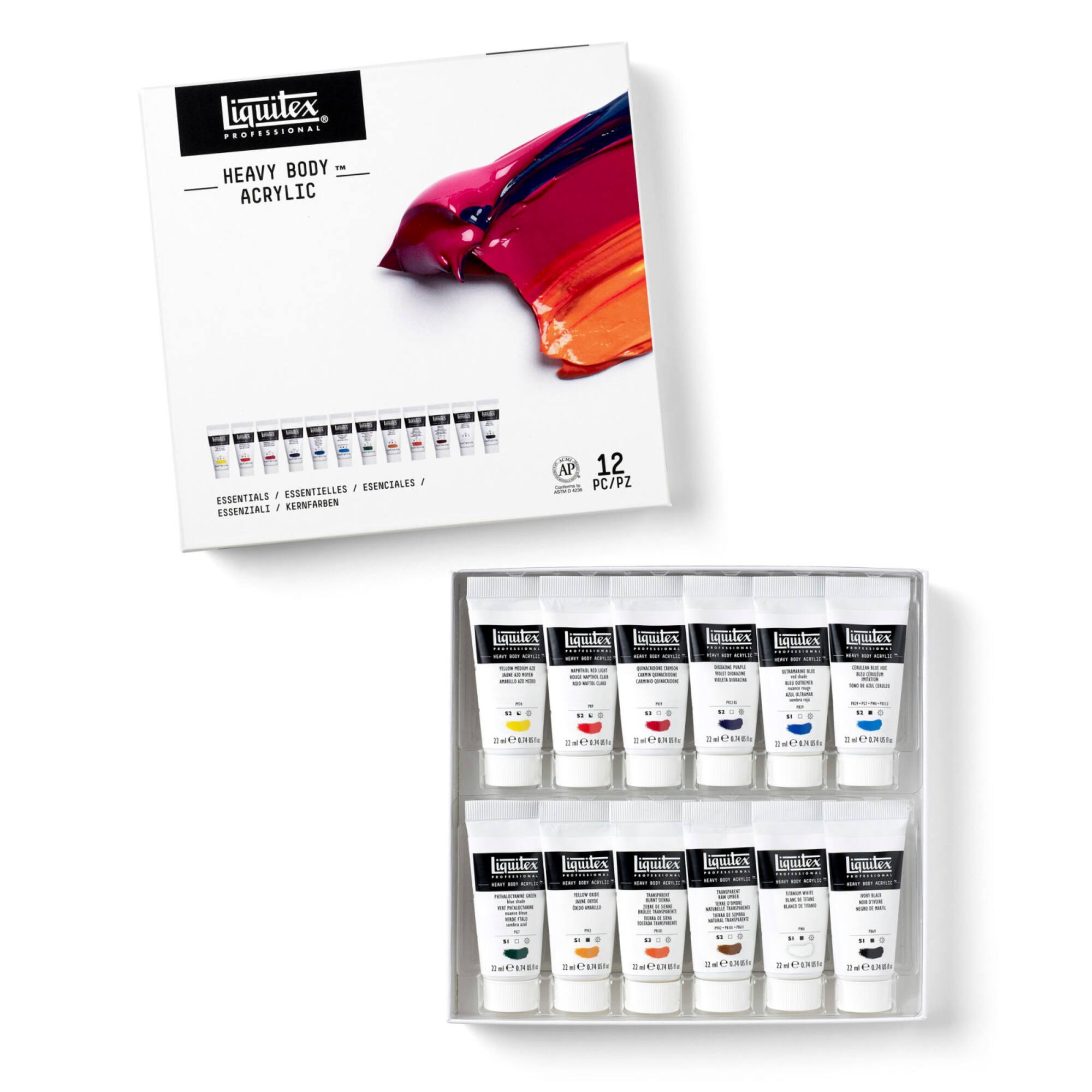 Liquitex® Heavy Body Essentials Acrylic™, 12ct.